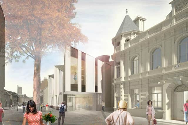 How the new Great Tapestry of Scotland visitor centre due to open in Galashiels in spring 2021 will look.
