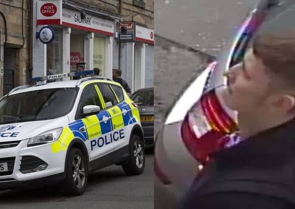 Steven Douglas was recognised by his own mother in the CCTV image released by police following the robbery at Gala Park post office in May.