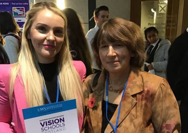 Colette Curran Antosik with Barbara Winton.