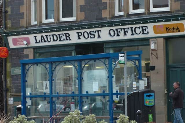 Lauder Post Office.