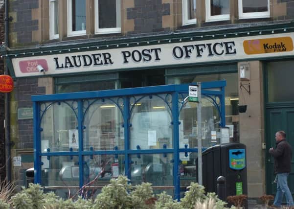Lauder Post Office.