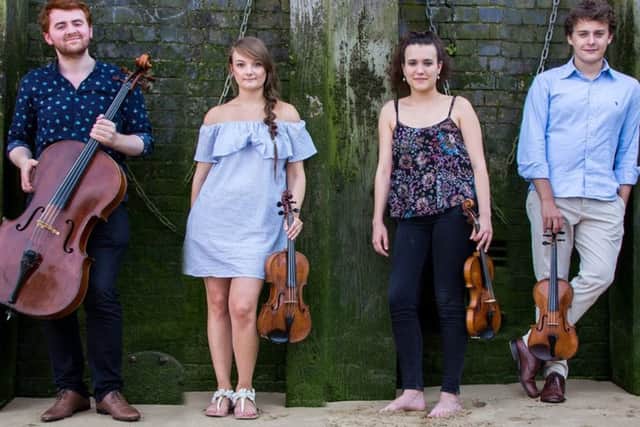 The Fitzroy String Quartet, set to play for Melrose Music Society on Saturday, January 18.