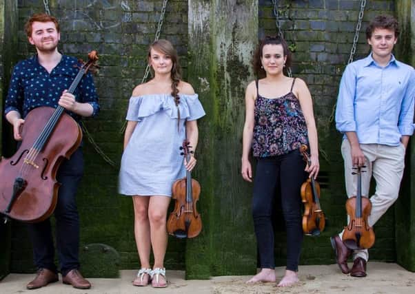 The Fitzroy String Quartet, set to play for Melrose Music Society on Saturday, January 18.