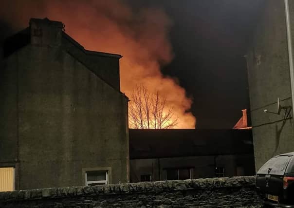 Fire crews were alerted to a fire at the Rathburn Chemicals factory in Walkerburn this morning.