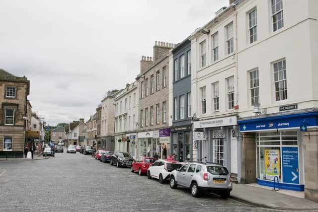 The Square in Kelso.