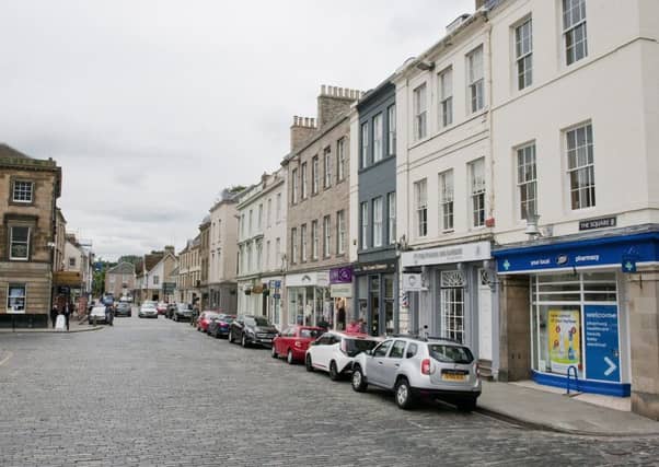 The Square in Kelso.