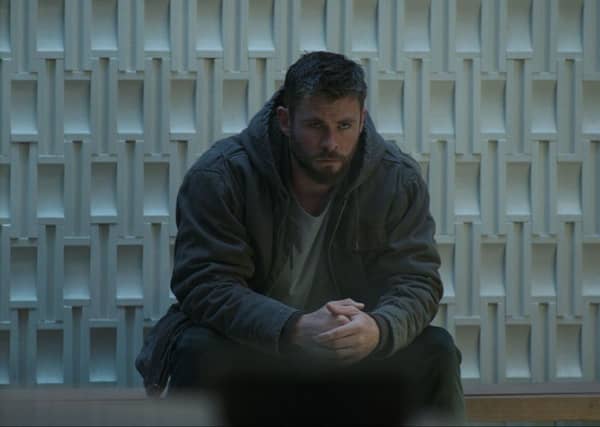 Chris Hemsworth as Thor in Avengers: Endgame.
