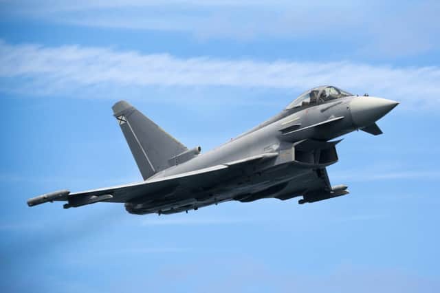 A RAF spokesperson explained that "Typhoon fighter aircrafts from RAF Coningsby were launched... to intercept a civilian aircraft” adding that “The aircraft was escorted safely to Stansted."
(Shutterstock File Image)