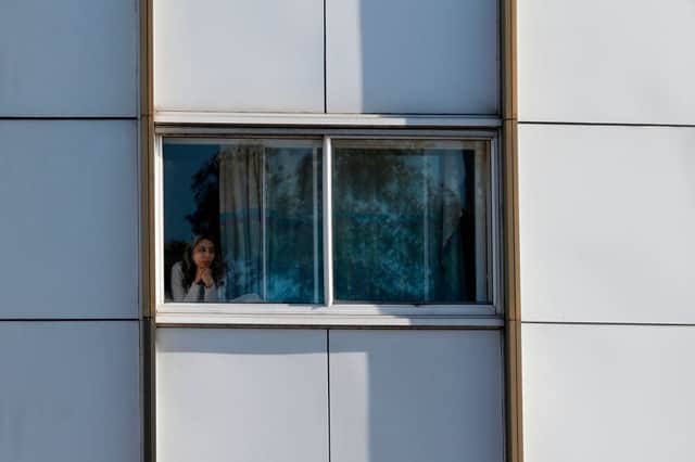 The Government made limited use of quarantine hotels early in the pandemic, such as this Holiday Inn hotel,close to Heathrow Airport which was block-booked by the Department of Health to use as a quarantine zone in March 2020 (Photo: ADRIAN DENNIS/AFP via Getty Images)