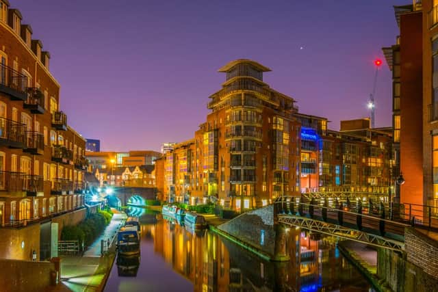 A canal in central Birmingham (Photo: Shutterstock)